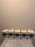 Aardewerk potten 5 x 1 maat plus 2 losse items, Ophalen, Zo goed als nieuw, Overige materialen, Pot, Bus of Blik