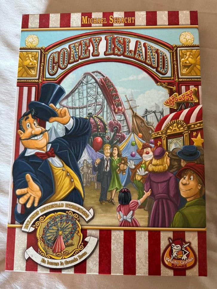 Coney Island spel, Hobby en Vrije tijd, Gezelschapsspellen | Bordspellen, Zo goed als nieuw, Een of twee spelers, Drie of vier spelers