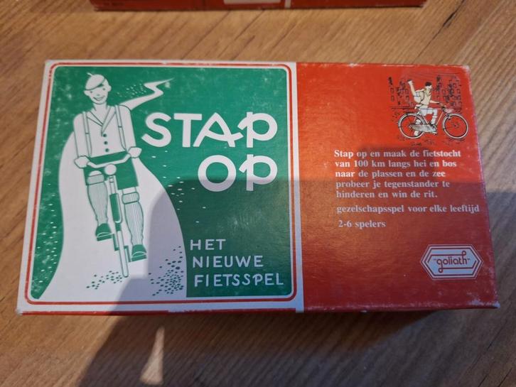 Stap Op - Het Nieuwe Fietspel van Goliath, Hobby en Vrije tijd, Gezelschapsspellen | Bordspellen, Gebruikt, Een of twee spelers