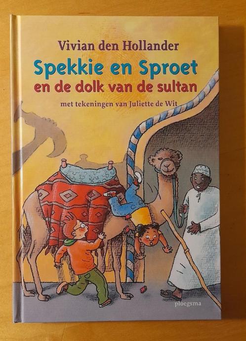 V den Hollander - Spekkie en Sproet en de dolk van de sultan, Boeken, Kinderboeken | Jeugd | onder 10 jaar, Gelezen, Fictie algemeen