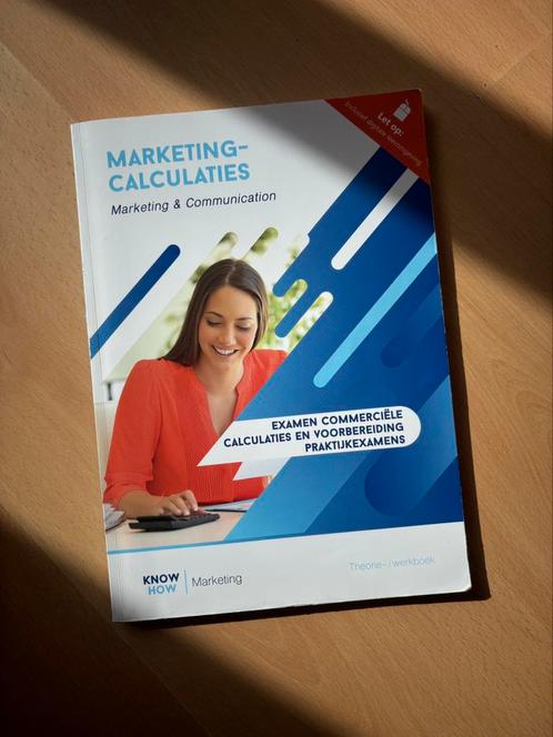 Marketingcalculaties voor MBO - 1e druk, Boeken, Studieboeken en Cursussen, Zo goed als nieuw, MBO, Alpha, Ophalen of Verzenden