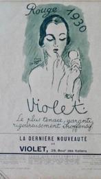 Kees van Dongen,oud tijdschrift met advertentie rouge violet, Ophalen of Verzenden