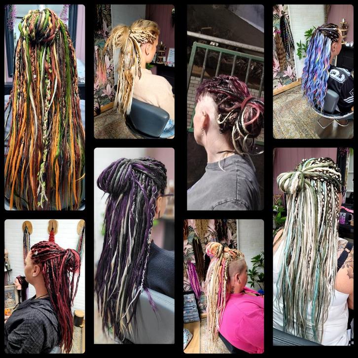 Synthetische Dreads, Sieraden, Tassen en Uiterlijk, Uiterlijk | Haarverzorging, Nieuw, Pruik of Haarverlenging, Ophalen of Verzenden