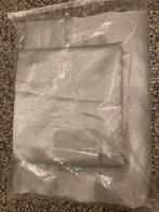 Silk satin, zilvergrijs 1-persoons dekbedovertrek, Ophalen, Eenpersoons, Dekbedovertrek, Zo goed als nieuw