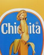 Chiquita Banana Ramos Retro Sexy Pinup Metalen Wandbord, Verzamelen, Merken en Reclamevoorwerpen, Ophalen of Verzenden, Nieuw