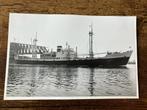 Fotokaart KNSM poseidon Kon. Nederlandse Stoomboot Maatschap, Verzamelen, Scheepvaart, Ophalen of Verzenden