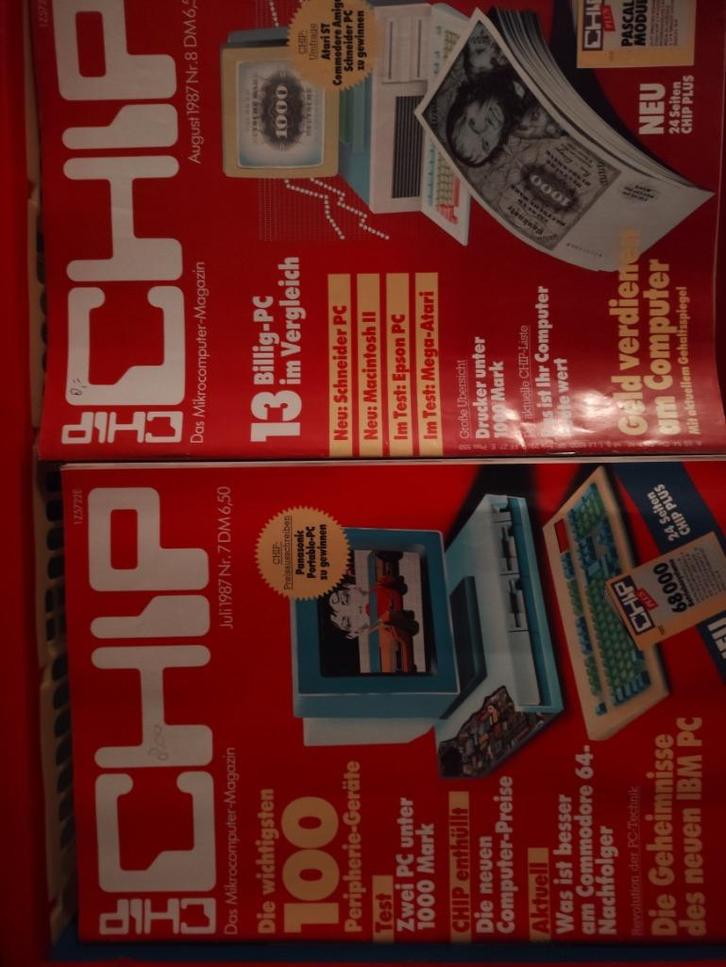 Chip duits computerblad hele jaargangen vanaf 1984, Computers en Software, Vintage Computers, Ophalen