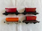 4x kiepwagons Roco/Lima/Piko (ook losse koop), Gebruikt, Gelijkstroom, Wagon, Piko