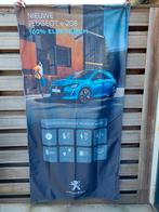 Mooi & Uniek reclame doek van de Peugeot e-208 ! €4,50, Ophalen of Verzenden, Zo goed als nieuw, Overige typen