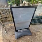 Stoepbord reclame bord A0 formaat, Ophalen, Gebruikt, Deurposter of groter, Rechthoekig Staand