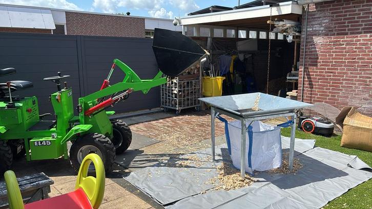 Bigbag met trechter, Tuin en Terras, Aarde en Mest, Overige typen, Ophalen of Verzenden