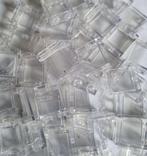 Lego 1x2x2 panel hollow studs, Transparant clear (per 25), Verzenden, Nieuw, Losse stenen, Lego