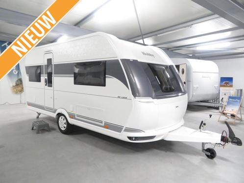 Hobby De Luxe 460 UFE, Caravans en Kamperen, Caravans, tot en met 4, 1000 - 1250 kg, Rondzit, Hobby, Frans bed, Overige typen