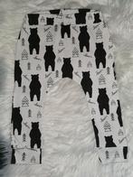 Super cute beer beren bears Zwart wit Rockstarsz broekje 92, Ophalen of Verzenden, Nieuw, Broek