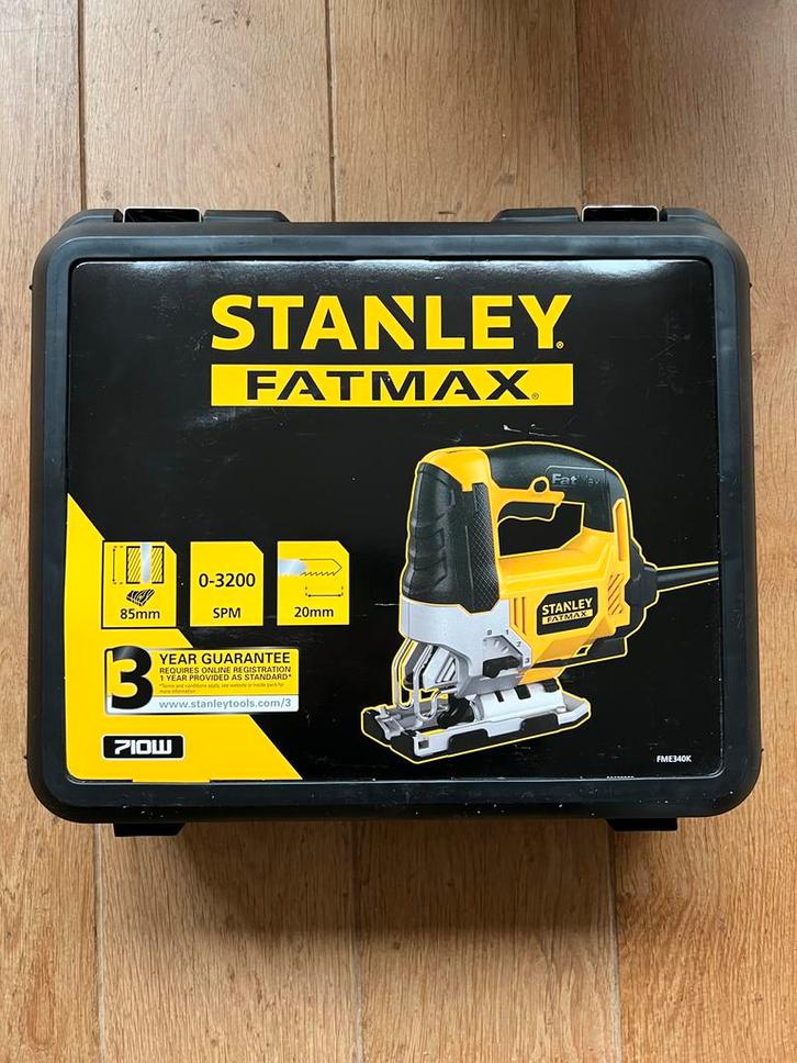 Stanley Fatmax Decoupeerzaag - Krachtig en Precisie!, Doe-het-zelf en Verbouw, Gereedschap | Zaagmachines, Zo goed als nieuw, Decoupeerzaag