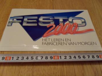 sticker FESTO 200 Het leren en fabriceren van morgen *  beschikbaar voor biedingen