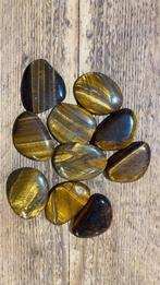 10x tijgeroog, Verzamelen, Mineralen en Fossielen, Ophalen of Verzenden, Mineraal