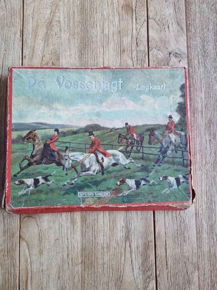 Antieke puzzel, Antiek en Kunst, Antiek | Speelgoed, Ophalen of Verzenden