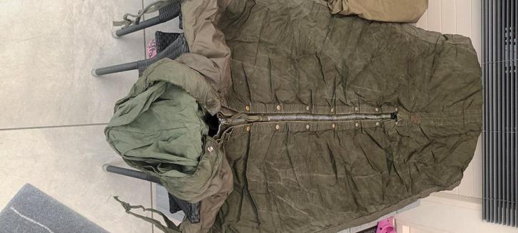 Vintage Leger slaapzak M58, Verzamelen, Militaria | Algemeen, Landmacht, Nederland, Ophalen
