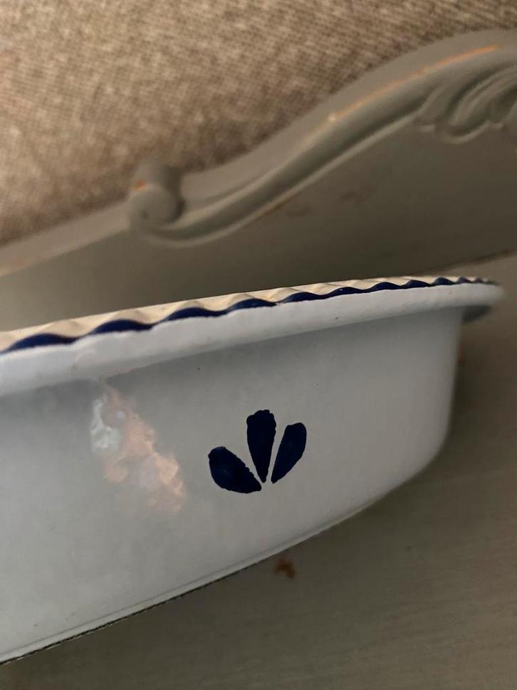 Vintage DRU Holland - Ovenschaal!, Antiek en Kunst, Antiek | Emaille, Ophalen of Verzenden