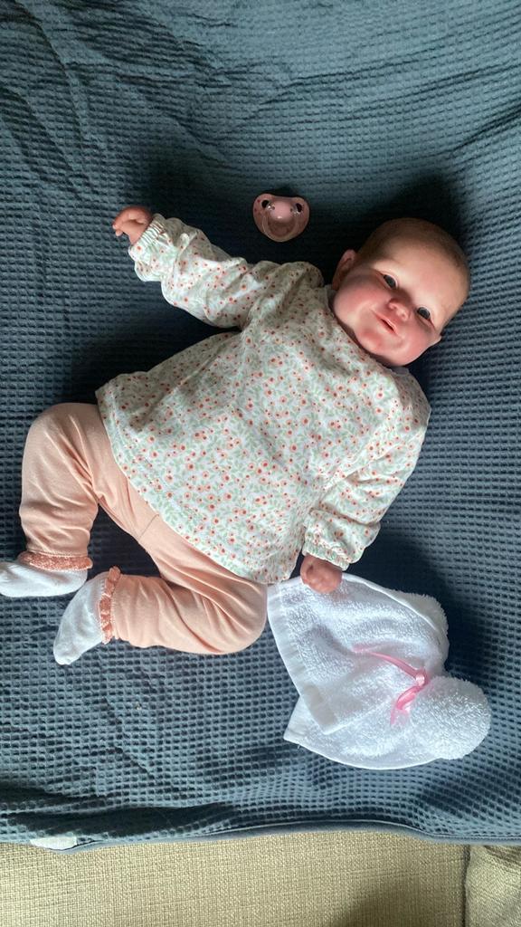 Reborn maddie, Verzamelen, Poppen, Zo goed als nieuw, Pop, Levensecht of Reborn, Ophalen