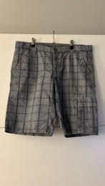 Grijze geruite short, Maat 48/50 (M), Enrico Mori, Ophalen of Verzenden, Zo goed als nieuw