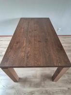 Eiken Hardhouten Eettafel - goedkoop!, Ophalen, Gebruikt, 100 tot 150 cm, Eikenhout