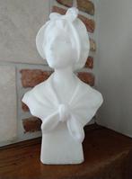 Beeldje vrouwelijke buste, Verzamelen, Beelden en Beeldjes, Ophalen of Verzenden, Zo goed als nieuw, Mens