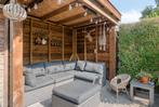 Louncheset wicker grijs (van der Garde - Houston), Ophalen, Gebruikt, Wicker, Hocker