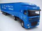 Lion car - DAF 95XF miniatuur '' J. van Heur Kelpen '' 1:50, Ophalen of Verzenden, Zo goed als nieuw, Bus of Vrachtwagen, Lion Toys
