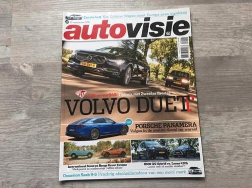 AutoVisie: Volvo 240, International Scout,Siata 850, Alfa 4C, Boeken, Auto's | Folders en Tijdschriften, Zo goed als nieuw, Algemeen