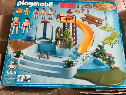 Playmobiel 4858 Zwemparadijs, Kinderen en Baby's, Speelgoed | Playmobil, Zo goed als nieuw, Ophalen of Verzenden
