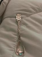 Verzilverd theelepeltje met wapen van Rotterdam, Ophalen of Verzenden