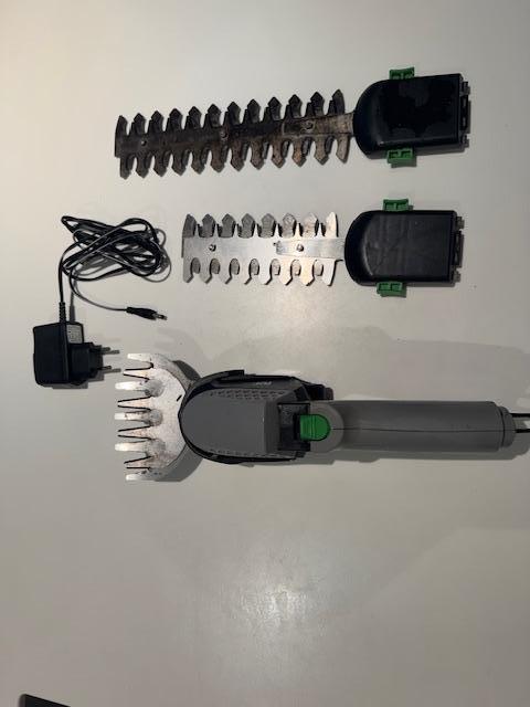 Elektrische Snoeischaar For_Q, Tuin en Terras, Heggenscharen, Gebruikt, Accu, Ophalen of Verzenden