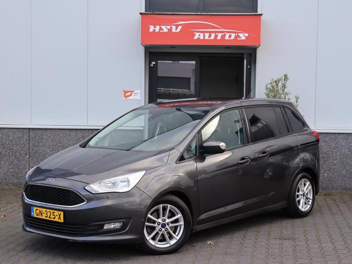 Ford Grand C-Max 1.0 Trend navi cruise 7p org NL, Auto's, Ford, Bedrijf, Te koop, Grand C-Max, ABS, Airbags, Airconditioning, Boordcomputer