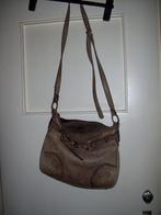 Vintage Schoudertas bruin leer, Overige merken, Gebruikt, Bruin, Ophalen of Verzenden