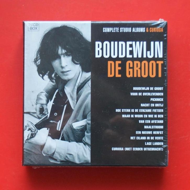 12cd-box Boudewijn de Groot Complete studio albums & curiosa, Cd's en Dvd's, Cd's | Verzamelalbums, Zo goed als nieuw, Nederlandstalig