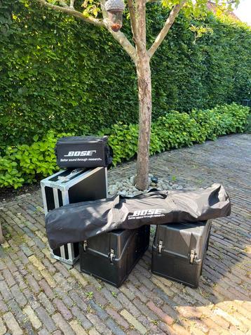 Bose 802 speakers met statief en Interim PC 1235/1650 mixer beschikbaar voor biedingen