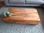 Houten salontafel van Leolux, Ophalen, Gebruikt, 100 tot 150 cm, 50 tot 100 cm