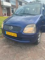 Opel Agila 1.2 I 16V 2001 Blauw, Auto's, Voorwielaandrijving, 15 km/l, 74 pk, Origineel Nederlands