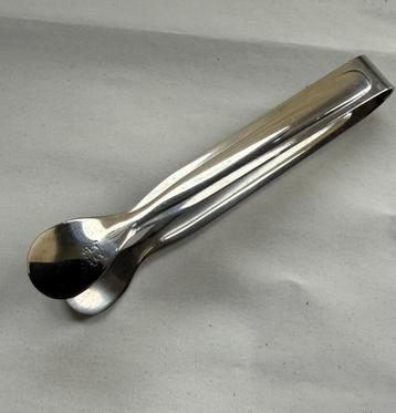 Vintage Suikertang / Serveertang RVS Roestvrij Staal beschikbaar voor biedingen