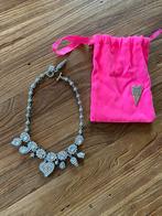 Otazu halsketting met Swarovski kristallen ZGAN, Met kristal, Verzenden, Zo goed als nieuw, Zilver