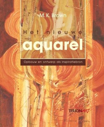Het nieuwe aquarel - M.K. Brown beschikbaar voor biedingen