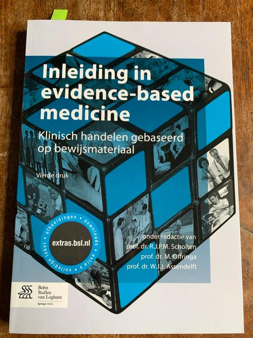 Evidence-based medicine - 4e druk, Boeken, Studieboeken en Cursussen, Zo goed als nieuw, Ophalen of Verzenden