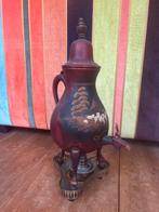 Antieke Likeur/Wijnbol Tapdispenser met Schapenschildering, Antiek en Kunst, Ophalen of Verzenden