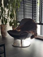 Lederen draaistoel Ikea door Carl Öjerstam, Huis en Inrichting, Fauteuils, Ophalen of Verzenden, Gebruikt, Leer, Vintage