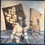 Don Kosta “Pandemie” 2020 - 100x100cm, Ophalen
