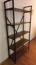 Boekenkast donkerbruin, Ophalen, 50 tot 100 cm, Zo goed als nieuw, 150 tot 200 cm