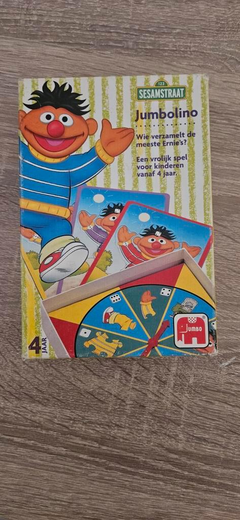 jumbolino Sesamstraat, Hobby en Vrije tijd, Gezelschapsspellen | Overige, Gebruikt, Ophalen of Verzenden