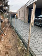 Afrastering incl palen 17m1 (deze week!), Ophalen, Zo goed als nieuw, IJzer